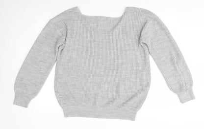 BeJealous Womens Grey   Pullover Jumper Size XL