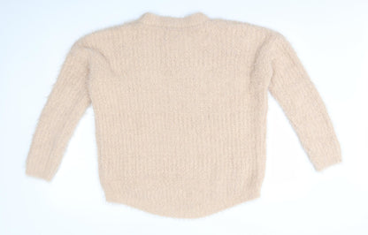 Primark Womens Beige   Pullover Jumper Size S