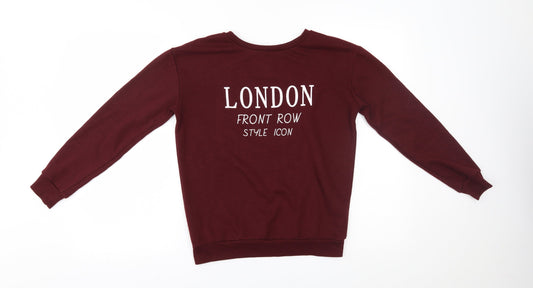 Atmosphere Womens Red   Pullover Jumper Size 6  - London
