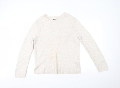 F&F Womens Beige   Pullover Jumper Size 14