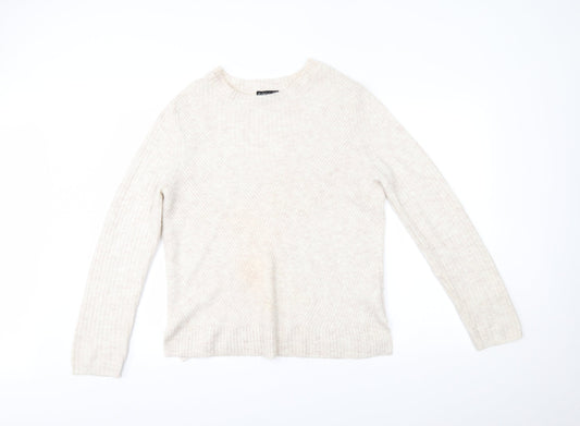 F&F Womens Beige   Pullover Jumper Size 14
