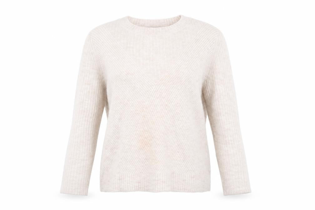 Womens UK Size 14 F&F Beige Pullover Jumper