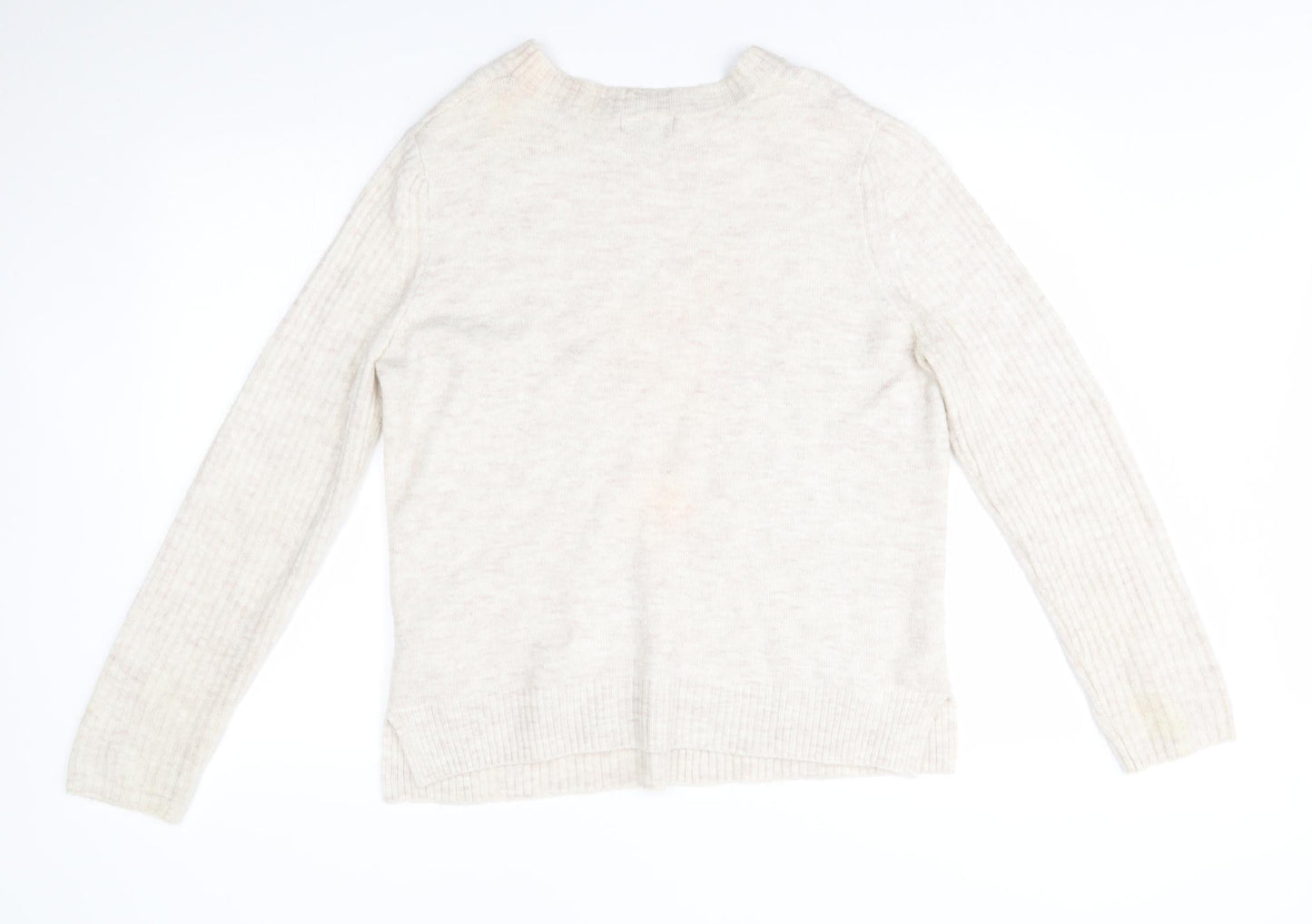 F&F Womens Beige   Pullover Jumper Size 14