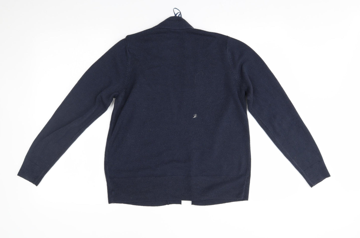 Womens UK Size M M&S Blue Cardigan Jumper