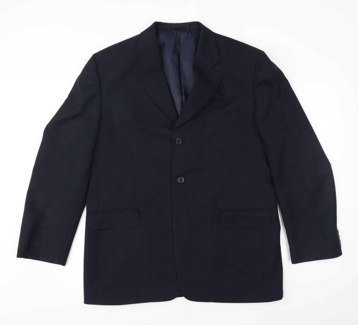 Mens UK Size  zantos Regular Black Suit Jacket