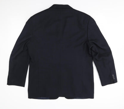 Mens UK Size  zantos Regular Black Suit Jacket