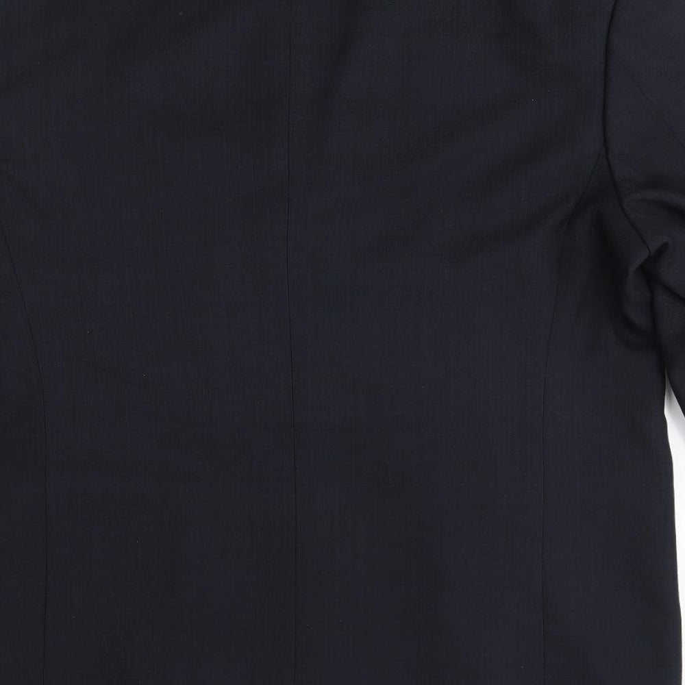 Mens UK Size  zantos Regular Black Suit Jacket