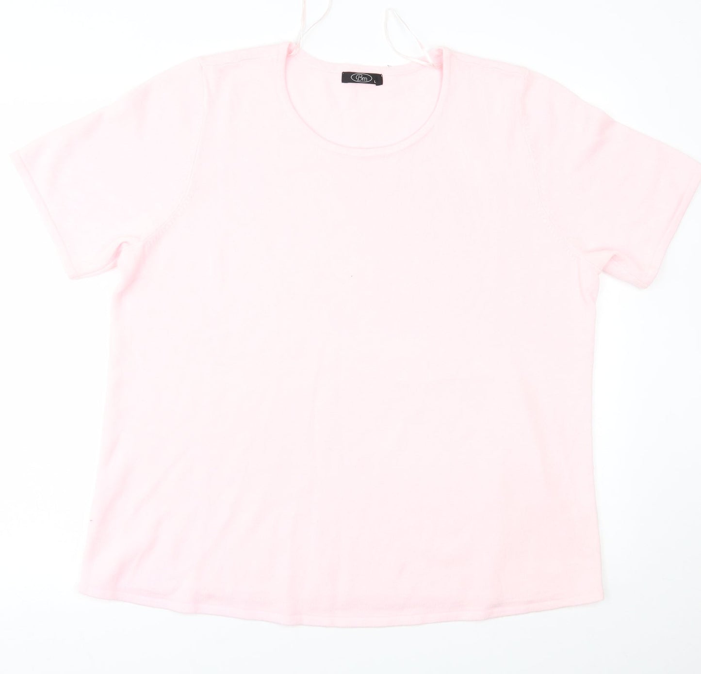 Womens UK Size L BM Pink Pullover Jumper