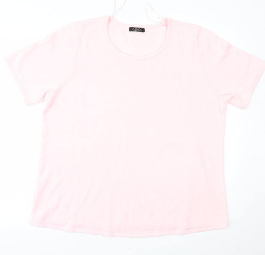 Womens UK Size L BM Pink Pullover Jumper