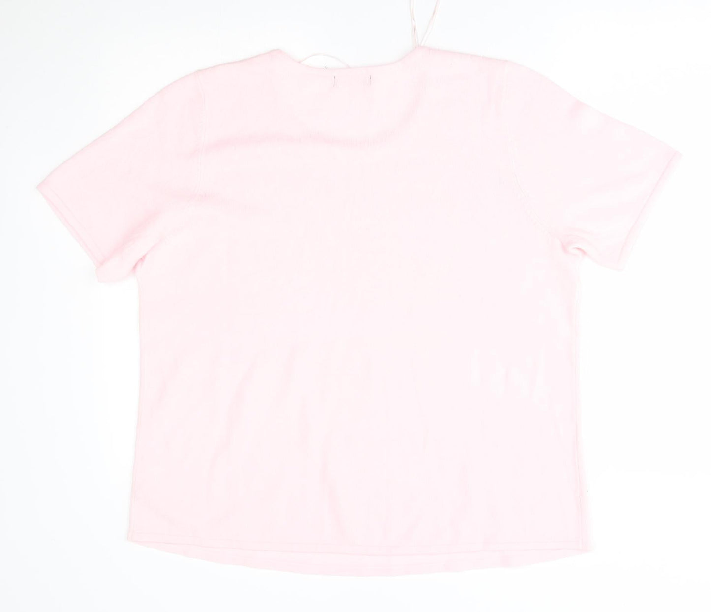 Womens UK Size L BM Pink Pullover Jumper