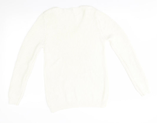 TU Womens Ivory   Pullover Jumper Size 12
