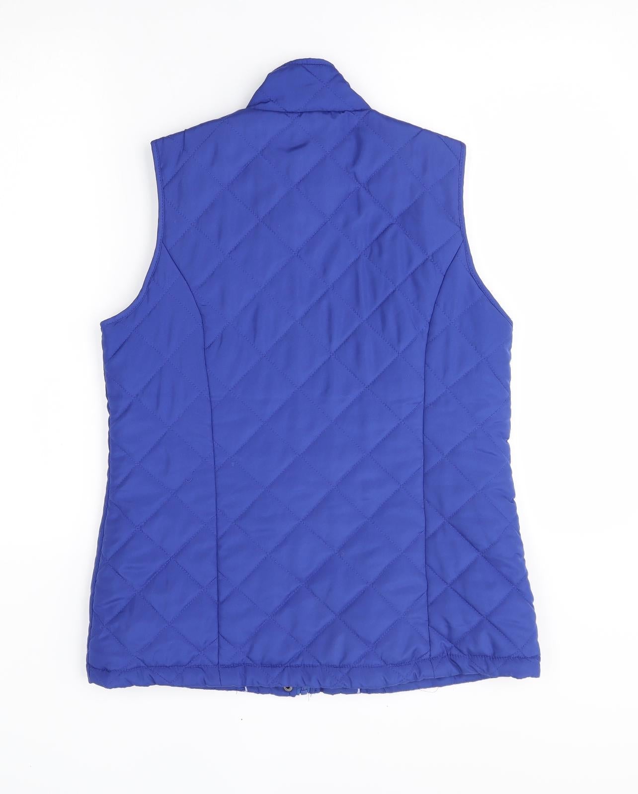 Womens UK Size 10 DASH Blue Gilet