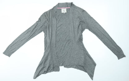 MISTRAF Womens Grey   Cardigan Jumper Size 16