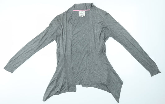 MISTRAF Womens Grey   Cardigan Jumper Size 16