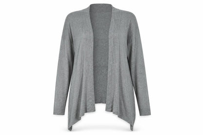 MISTRAF Womens Grey   Cardigan Jumper Size 16