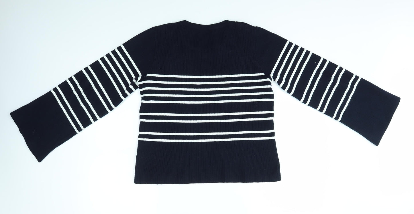 Womens UK Size 10 Topshop Multicoloured Pullover Jumper