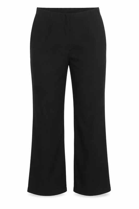 Womens UK Size 12 Select Regular Fit Dress Pants Black Trousers
