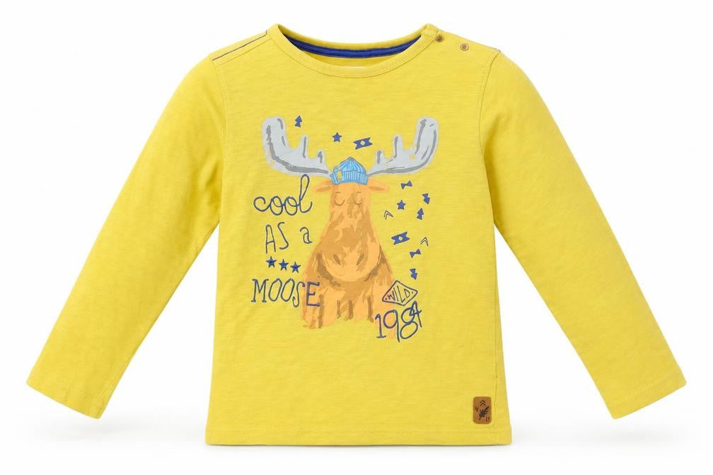 Mothercare Boys Yellow   Basic T-Shirt Size 5-6 Years