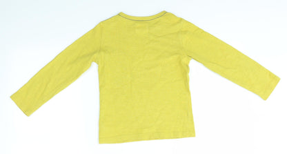Mothercare Boys Yellow   Basic T-Shirt Size 5-6 Years