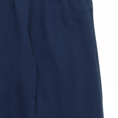 Gildan Mens Blue   Jogger Trousers Size M L29 in - SAS