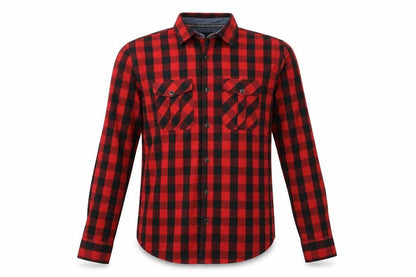 Mens UK Size M CACTUS MAN Red  Button-Up Long Sleeve Casual Shirt