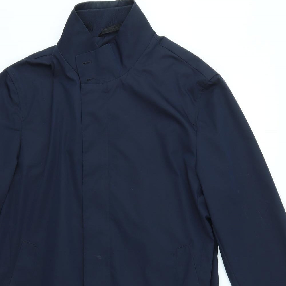 Autograph Womens Blue   Overcoat Coat Size S