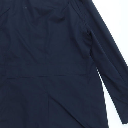 Autograph Womens Blue   Overcoat Coat Size S