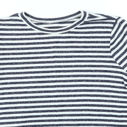 M&S Womens Multicoloured Striped  Pullover Jumper Size 12