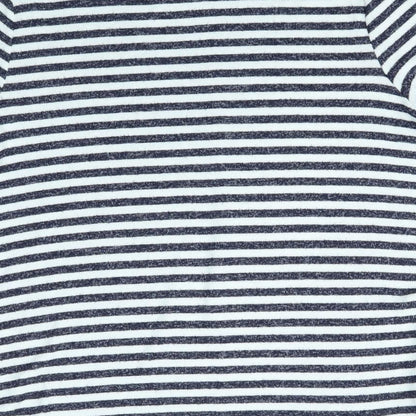M&S Womens Multicoloured Striped  Pullover Jumper Size 12