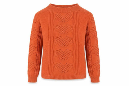 Womens UK Size M Matalan Orange Pullover Jumper
