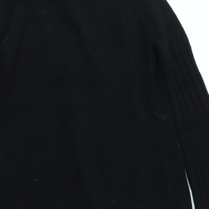 Womens UK Size M Roman Originals Black Cardigan Jumper