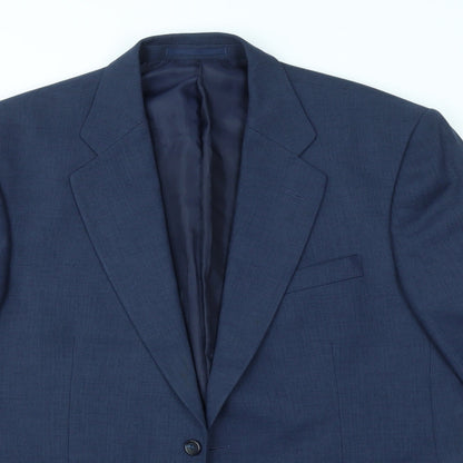 Mens UK Size 42 SIMON TAYLOR Regular Blue Suit