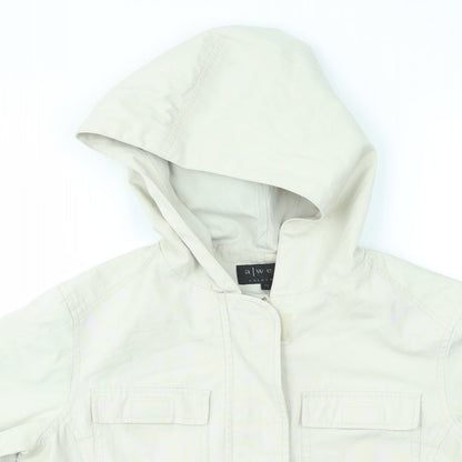 ALWEAR Womens Ivory   Jacket Coat Size 12