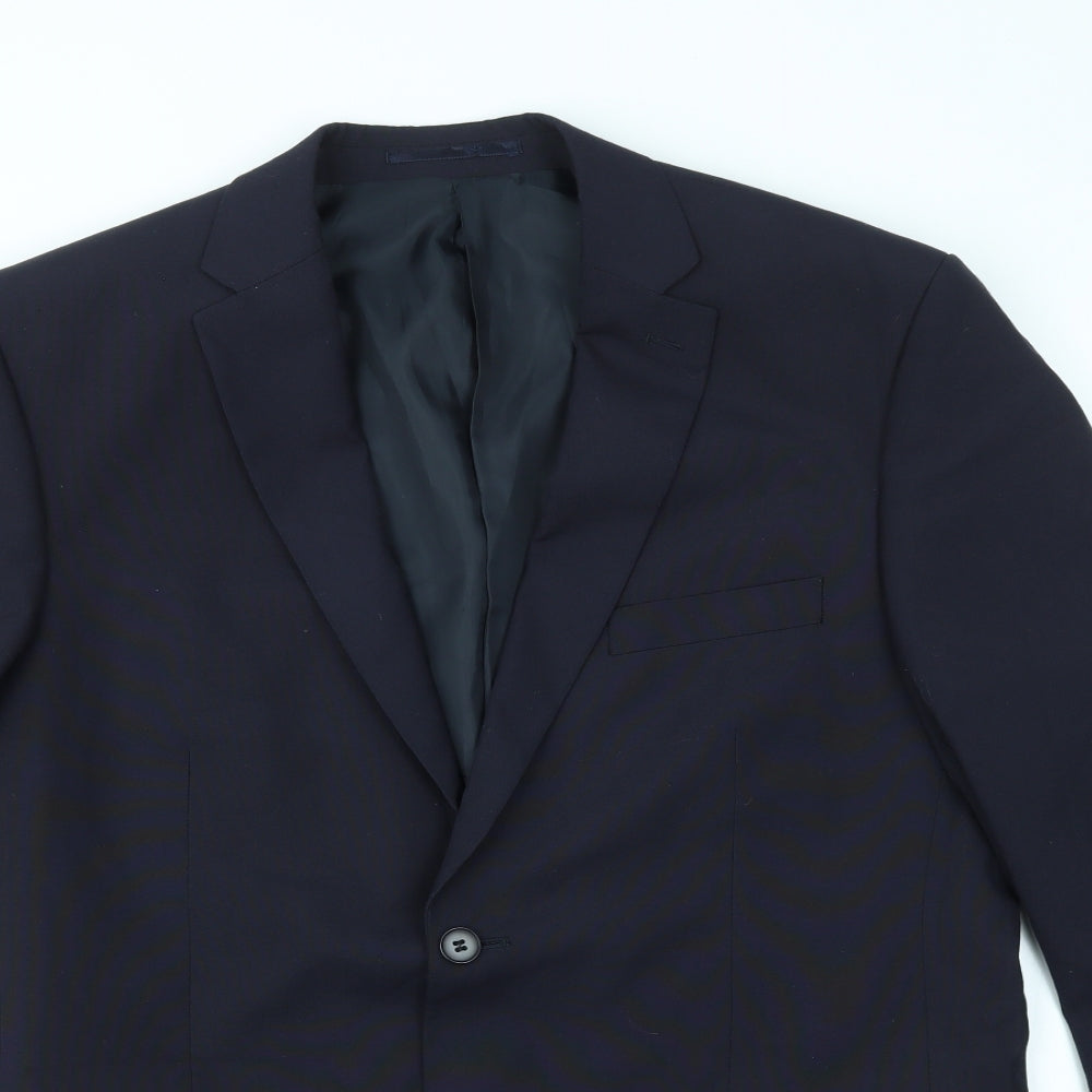 Mens UK Size 42 KARL JACKSON Regular Blue Suit