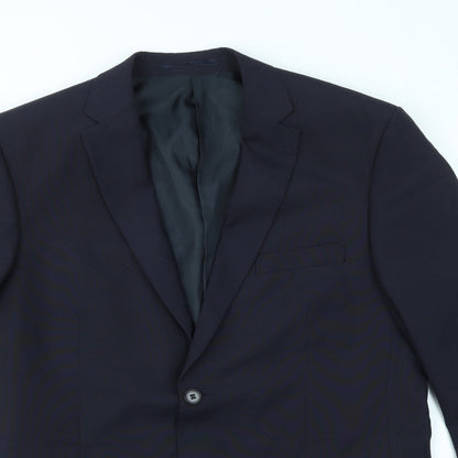 Mens UK Size 42 KARL JACKSON Regular Blue Suit