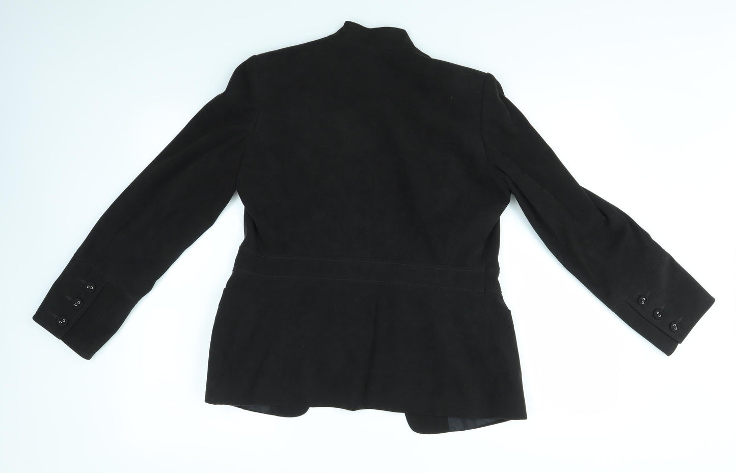 M&Co Womens Black   Jacket Coat Size 10