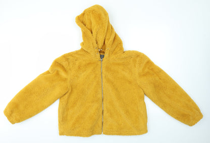 Primark Womens Orange   Overcoat Coat Size M