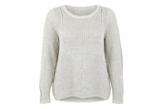 Womens UK Size 16 Autograph Grey Pullover Jumper