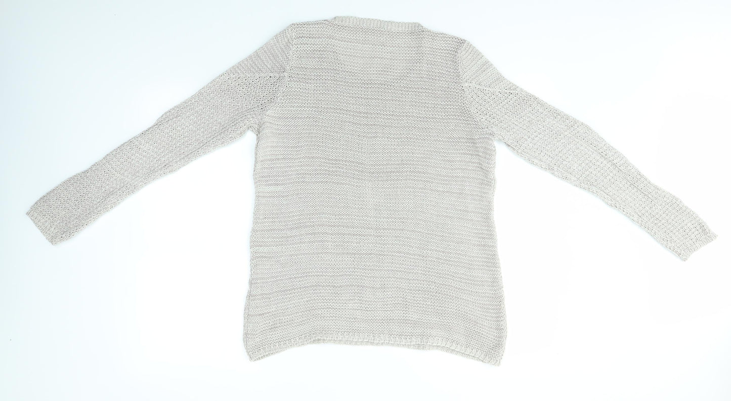 Autograph Womens Grey   Pullover Jumper Size 16