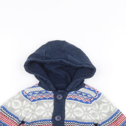 George Baby Blue   Jacket  Size 3-6 Months