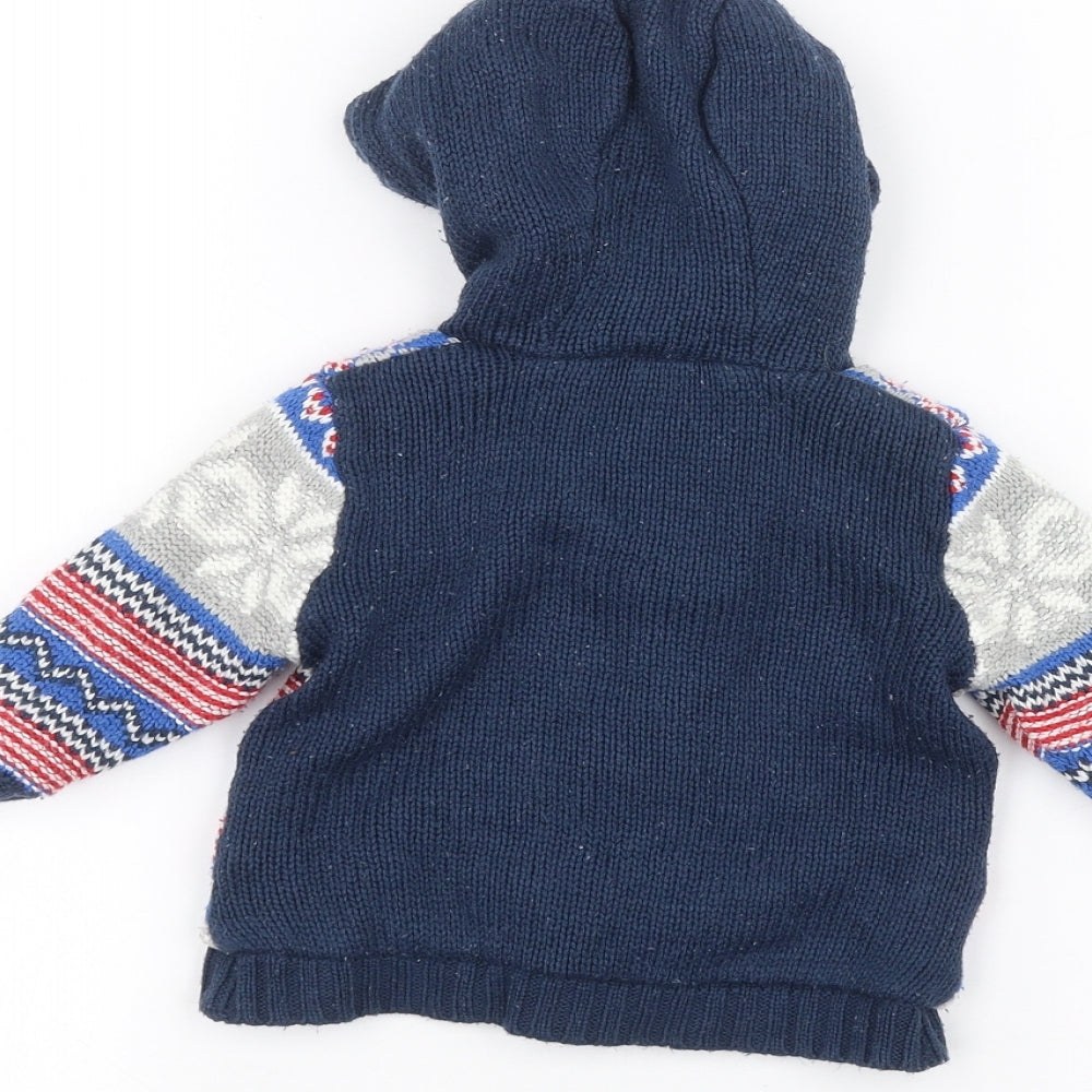 George Baby Blue   Jacket  Size 3-6 Months