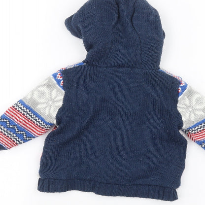 George Baby Blue   Jacket  Size 3-6 Months