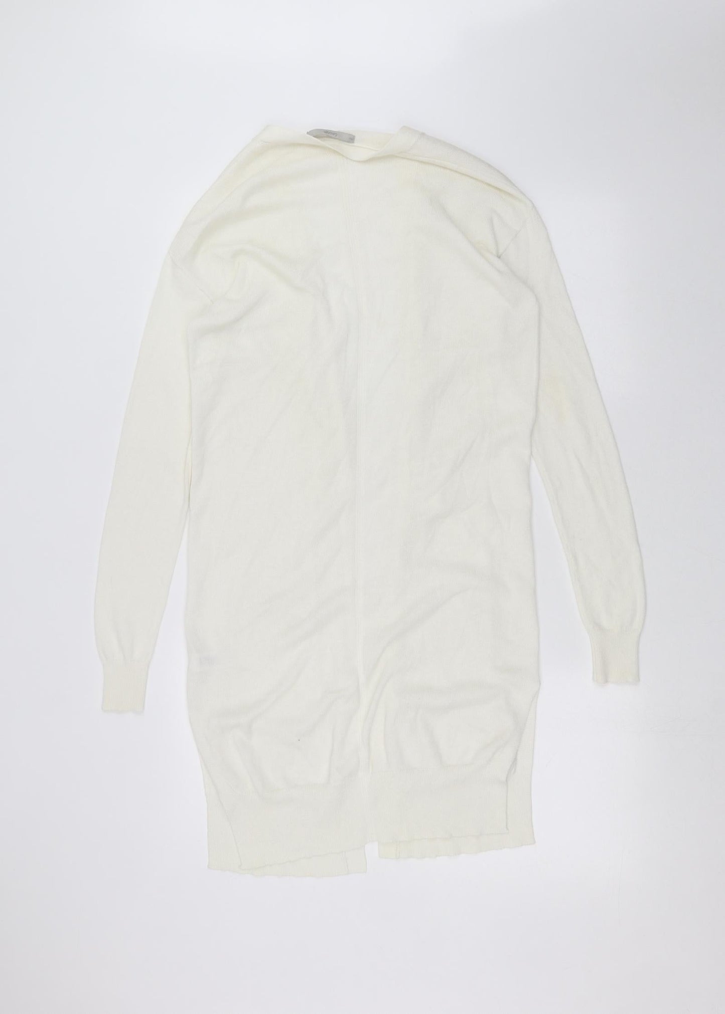 George Womens White   Cardigan Jumper Size 8