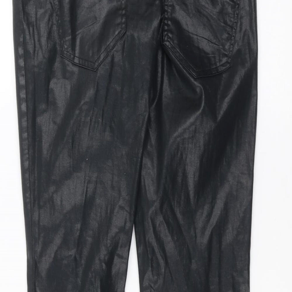 Womens UK Size 10 NEXT Regular Fit  Black Trousers