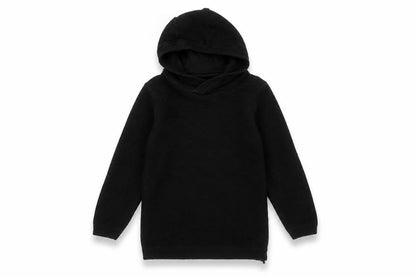 Next Girls Black   Pullover Hoodie Size 5 Years