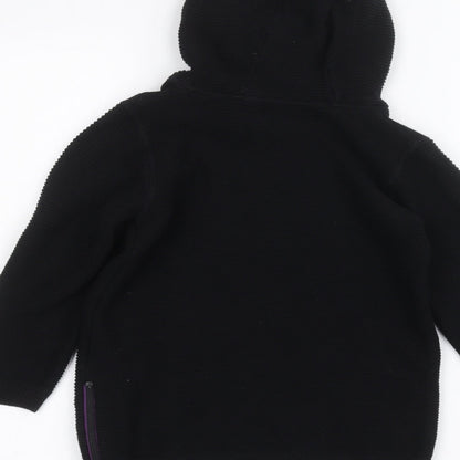 NEXT Girls Black   Pullover Hoodie Size 5 Years