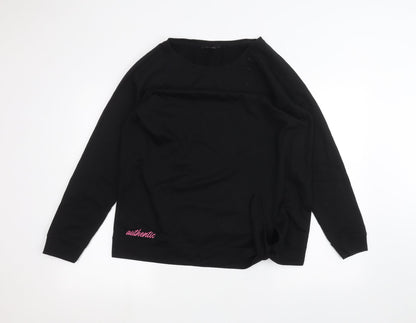 Womens UK Size L ESMARA Black Pullover Jumper