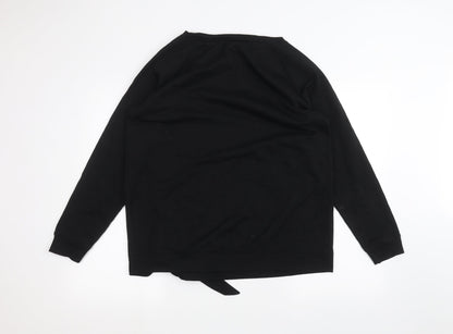 Womens UK Size L ESMARA Black Pullover Jumper