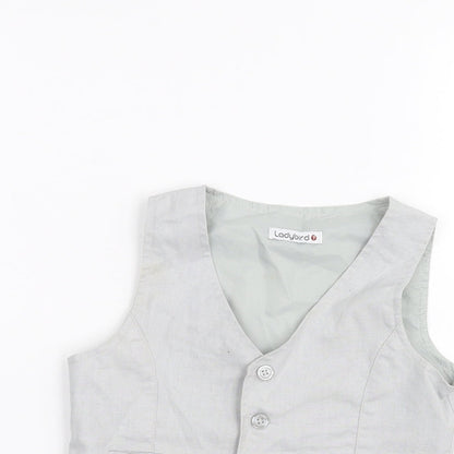 Ladybird Boys Grey   Jacket Waistcoat Size 2-3 Years