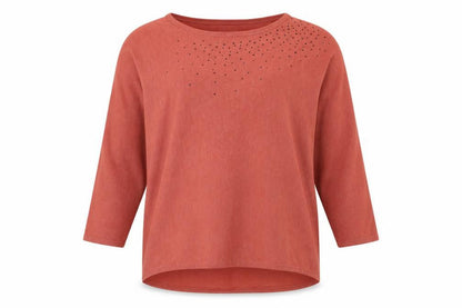 Womens UK Size L Viz a VIZ Orange Pullover Jumper